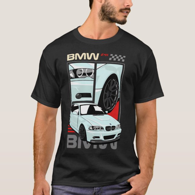 BMW E46 T SHIRT (Framsida)