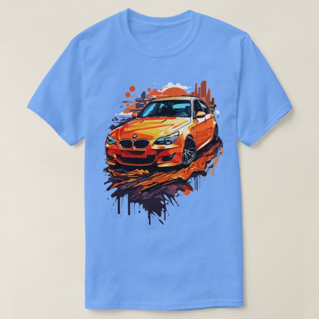 BMW E60 T SHIRT (Design framsida)