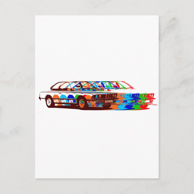 BMW FullColors Vykort (Framsida)