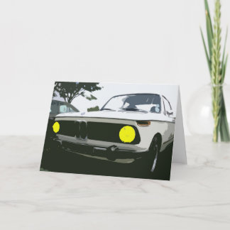 BMW hälsningkort Kort