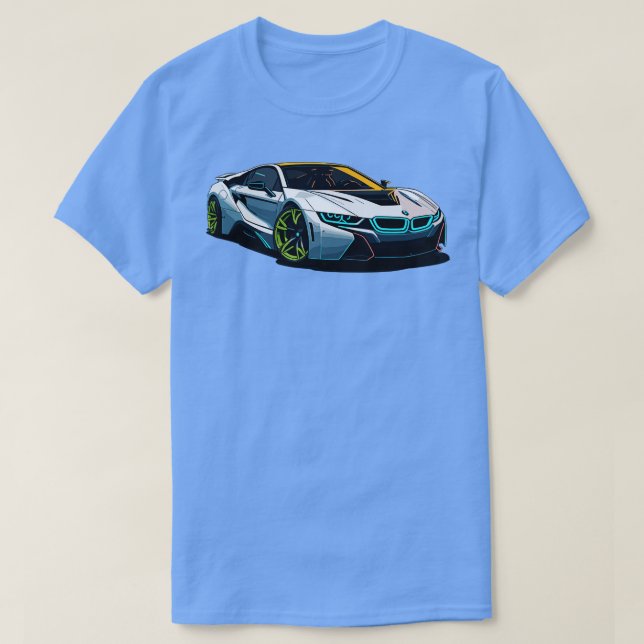 BMW i8 2 T Shirt (Design framsida)