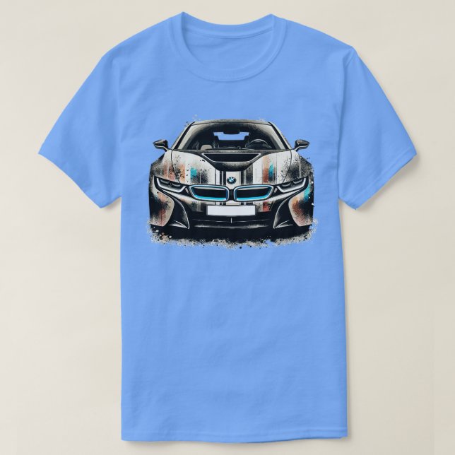 BMW i8 3 T Shirt (Design framsida)