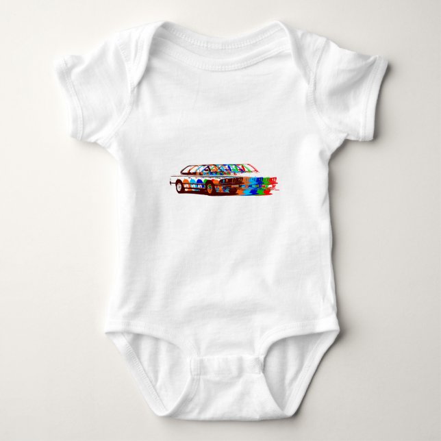 BMW klassiker full colours2 T Shirt (Framsida)