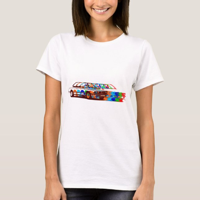 BMW klassiker full colours2 T-shirt (Framsida)