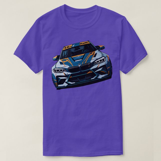 BMW M2 f87 T Shirt (Design framsida)