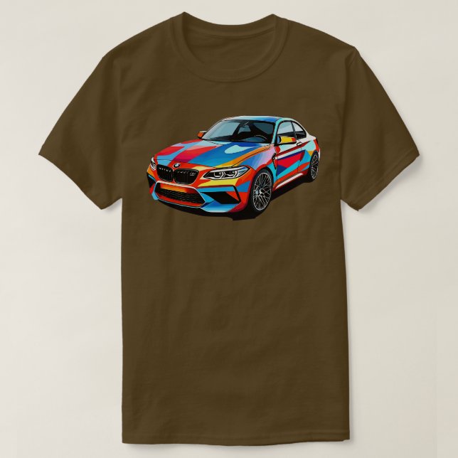 BMW M2-konkurrens T Shirt (Design framsida)