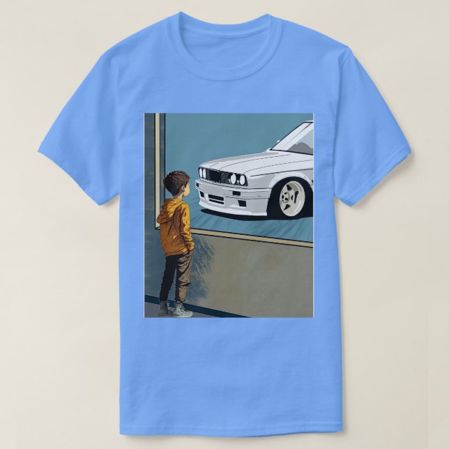 BMW M3 e30 Kids Dream T Shirt (Design framsida)