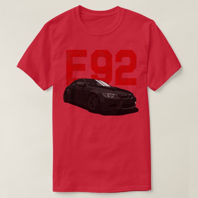 BMW M3 e92 GTS 20062013 T Shirt (Design framsida)