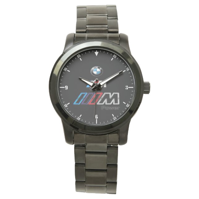 BMW M3-motorkvartsbevakning Armbandsur (Framsida)