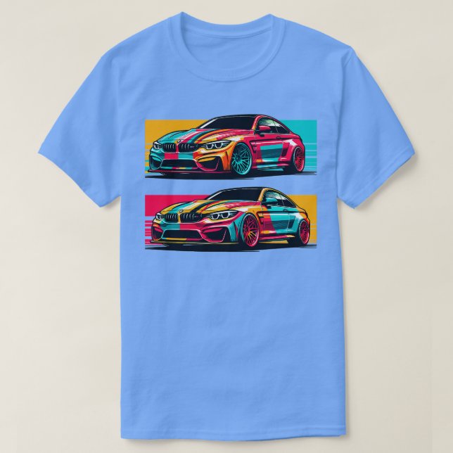 BMW M4 19 T SHIRT (Design framsida)