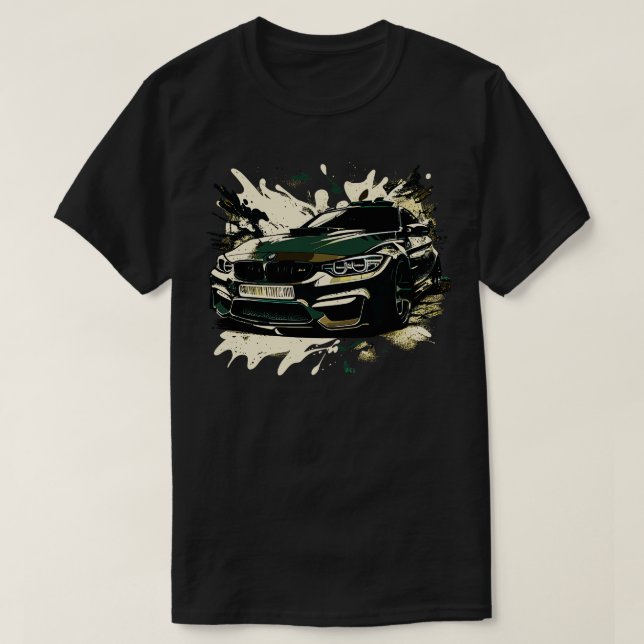 BMW M4 8 T SHIRT (Design framsida)
