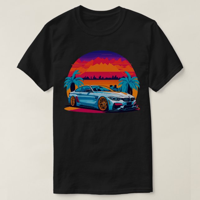 BMW M4 T SHIRT (Design framsida)