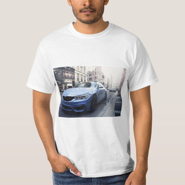 BMW M4 T-tröja T Shirt (Framsida)