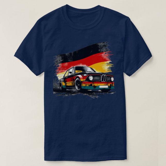 BMW m effekt T Shirt (Design framsida)