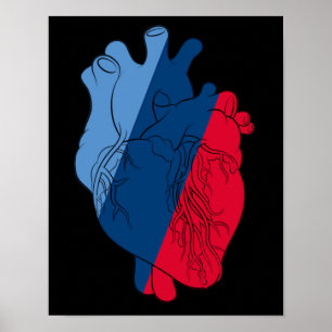 BMW M Power Heart Anatomi Poster