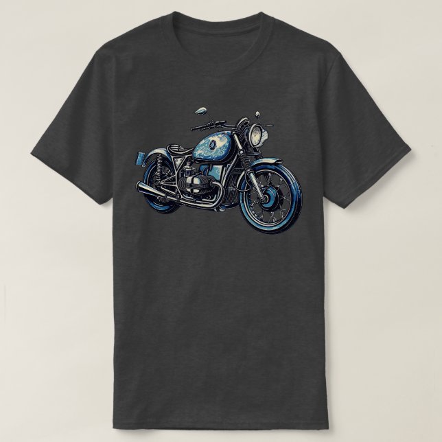 BMW-motorcykel T Shirt (Design framsida)