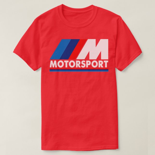 BMW Motorsport 3 T Shirt (Design framsida)