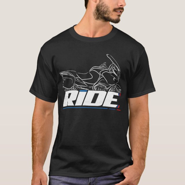 BMW R1200RT 2010-2013 T SHIRT (Framsida)