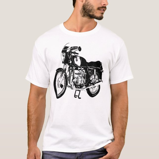 BMW　R 90 RS モーターサイクル T SHIRT (Framsida)