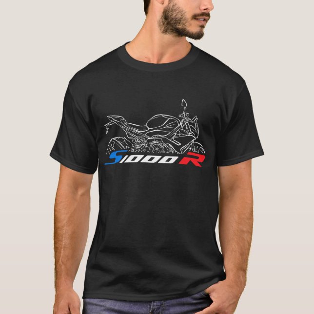 BMW S1000R 2021-2024 T SHIRT (Framsida)