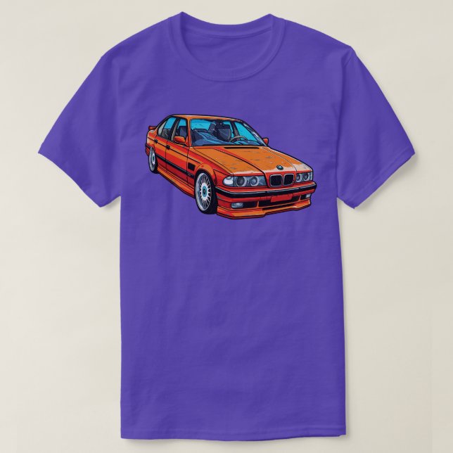 BMW sänkt e38 T Shirt (Design framsida)