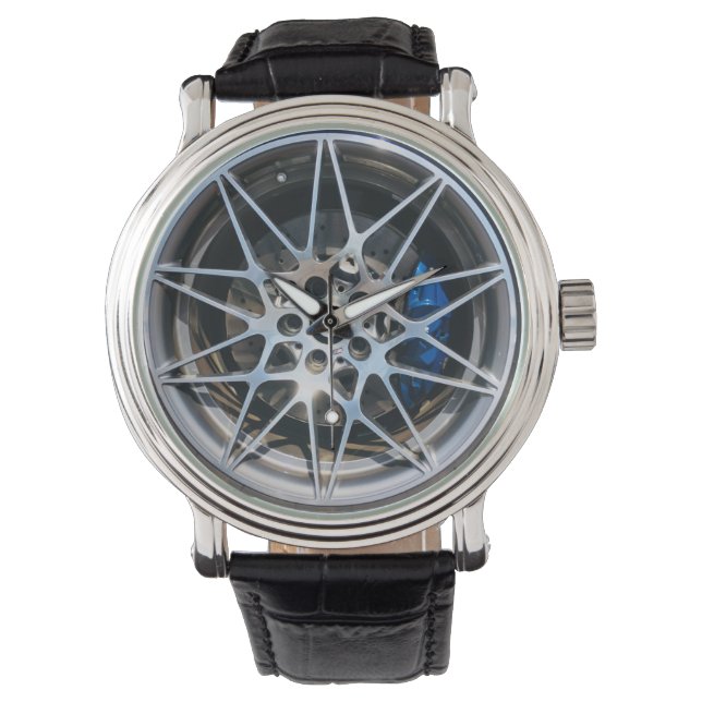 BMW sportief  mannen horloge Armbandsur (Framsida)