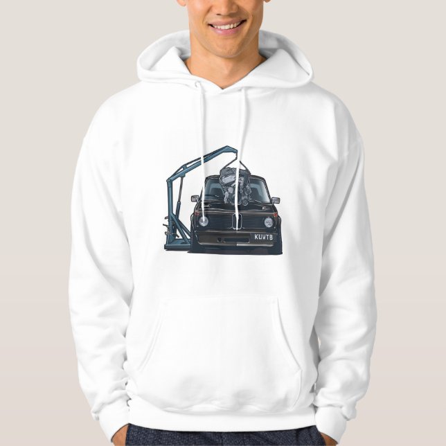 bmw-swap hoodie (Framsida)