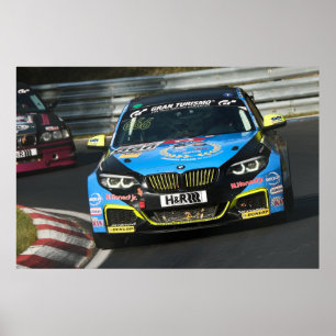 BMW-TÄVLA POSTER