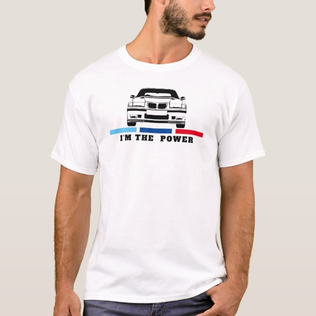 BMW Tshirt T Shirt (Framsida)