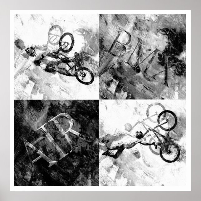 BMX 14, Copyright Karen J Williams Poster (Framsidan)