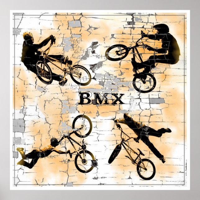 BMX 18, Copyright Karen J Williams Poster (Framsidan)