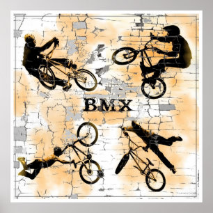 BMX 18, tar copyrightt på Karen J Williams Poster