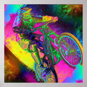 BMX 1A-1B avbildar alternativ Poster