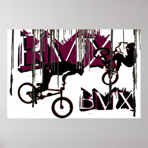 BMX 21, tar copyrightt på Karen J Williams Poster