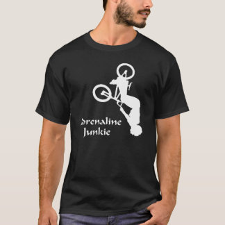 BMX-adrenalinknarkare (mörk) Tee Shirt