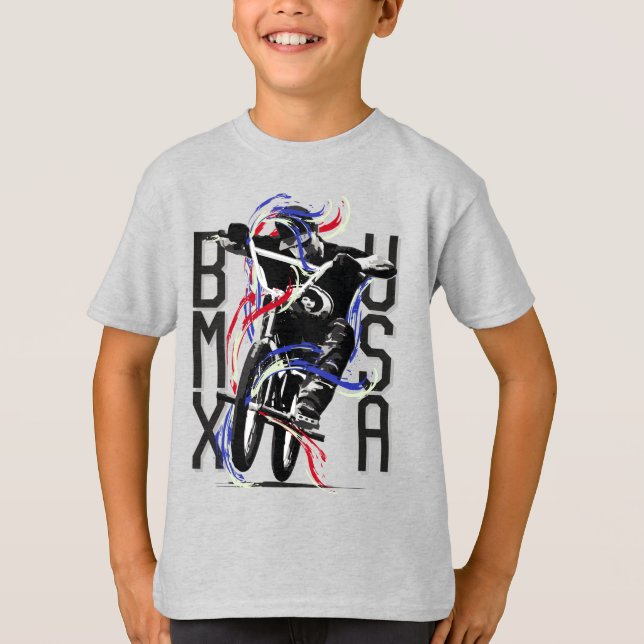 Bmx America - Bmx USA T Shirt (Framsida)