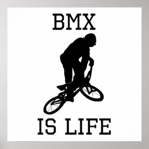 BMX är Life Poster
