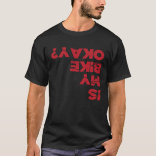 BMX är min cykel, cykla cyklar högt luft-hopp T Shirt