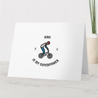 BMX är min superkraft Kort