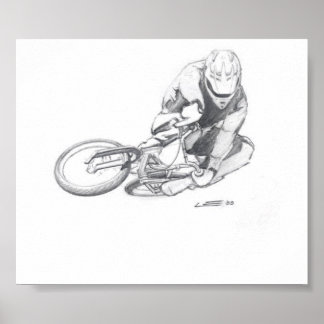 BMX art #9 poster