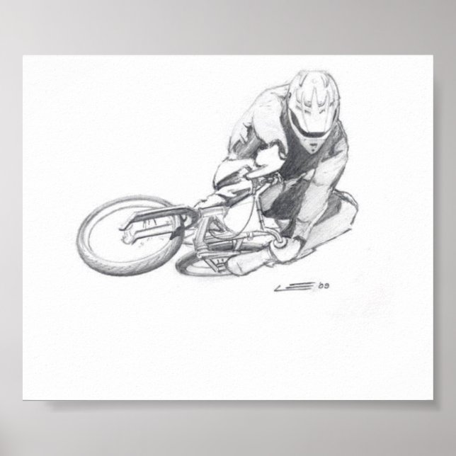 BMX art #9 poster (Framsidan)