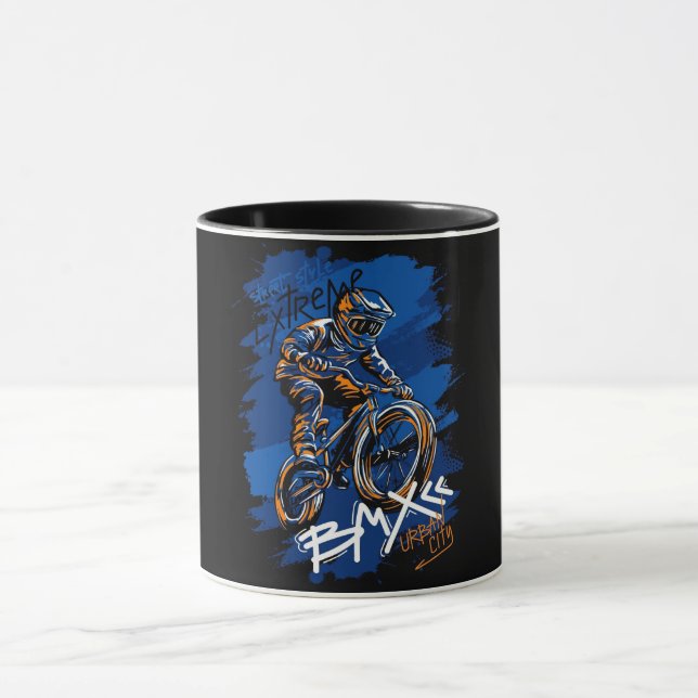 Bmx Bicycle Urban Graffiti streetwear  Mugg (Center)