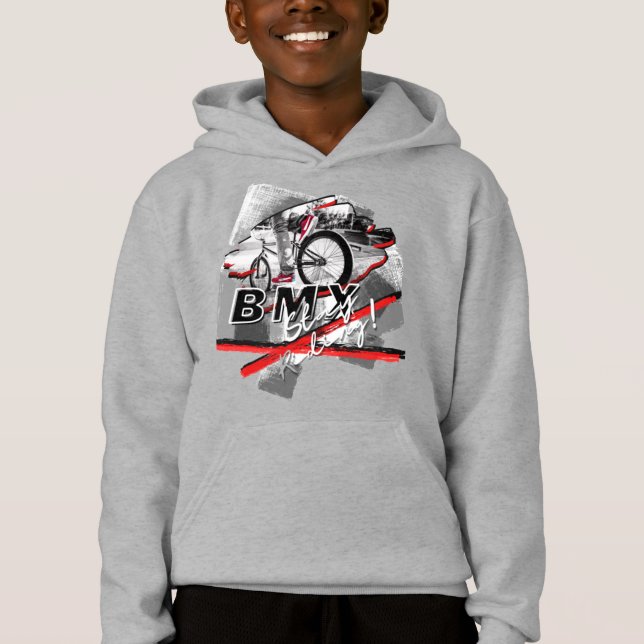 BMX Bike Apparatur T Shirt (Framsida)