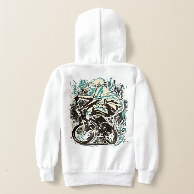 Bmx Bike - Bmx Tävla - Bmx Tävling Urban T Shirt (Laydown Baksida)