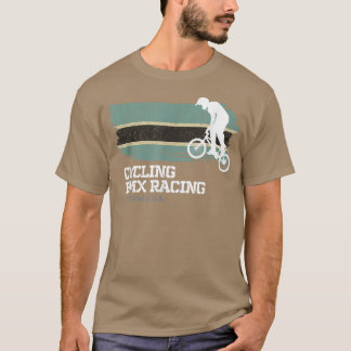 BMX Bike Botswana Flagga Biking Cycling Tävla BMX T Shirt