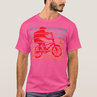 Bmx Bike Cyclist Bmx-Ramp Bicycles Cycling Biking T Shirt