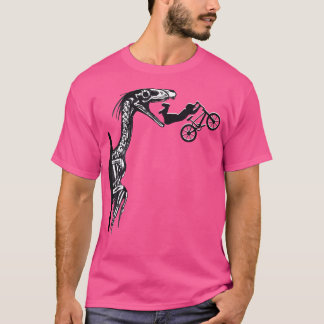 Bmx Bike Cyclist Dinosaur Bicycles Cycling Biking T Shirt