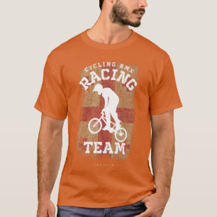 BMX Bike Georgia Flagga Biking Cycling Tävla BMX 3 T Shirt