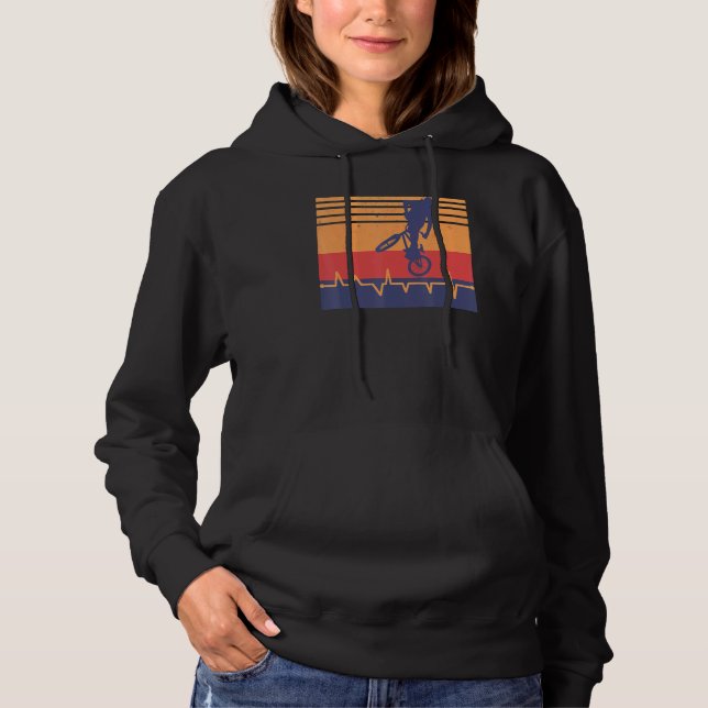 BMX Bike Heartslag T Shirt (Framsida)