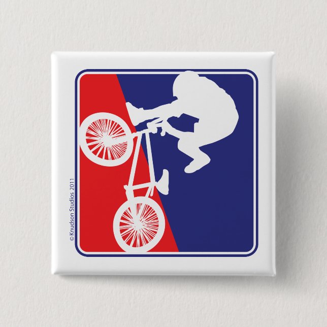 BMX Bike rider Knapp (Framsida)